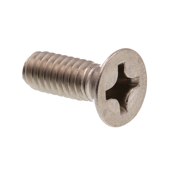 Prime-Line Machine Screw, Flat Head, Phillip Drive #12-24 X 5/8in Grade 18-8 Stainless Steel 100PK 9001557